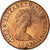 Münze, Jersey, Elizabeth II, 2 Pence, 1987, SS, Bronze, KM:55
