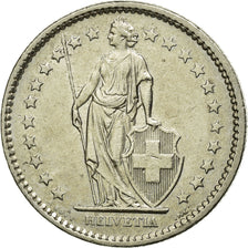 Coin, Switzerland, 2 Francs, 1975, AU(55-58), Copper-nickel, KM:21a.1