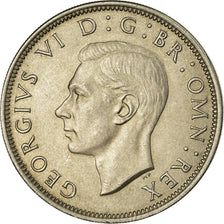 Coin, Great Britain, George VI, 1/2 Crown, 1947, AU(55-58), Copper-nickel
