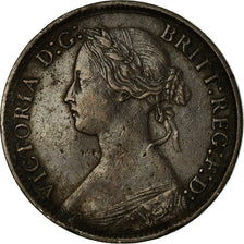 Coin, Great Britain, Victoria, Farthing, 1868, VF(30-35), Bronze, KM:747.2