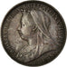 Coin, Great Britain, Victoria, Farthing, 1896, VF(30-35), Bronze, KM:788.1