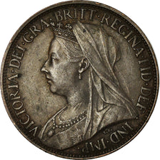 Coin, Great Britain, Victoria, Farthing, 1897, EF(40-45), Bronze, KM:788.1