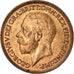 Coin, Great Britain, George V, Farthing, 1935, AU(55-58), Bronze, KM:825