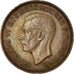 Coin, Great Britain, George VI, Farthing, 1942, EF(40-45), Bronze, KM:843