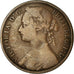 Coin, Great Britain, Victoria, Penny, 1875, VF(20-25), Bronze, KM:755