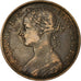 Coin, Great Britain, Victoria, Penny, 1892, EF(40-45), Bronze, KM:755