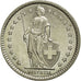 Coin, Switzerland, 2 Francs, 1974, AU(55-58), Copper-nickel, KM:21a.1