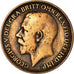 Coin, Great Britain, George V, Penny, 1912, VF(20-25), Bronze, KM:810