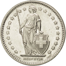 SWITZERLAND, 2 Francs, 1973, Bern, KM #21a.1, AU(55-58), Copper-Nickel, 27.4,...
