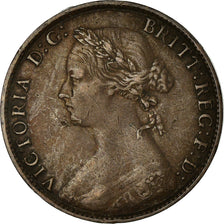 Coin, Great Britain, Victoria, 1/2 Penny, 1874, VF(30-35), Bronze, KM:748.2