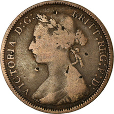 Moneta, Gran Bretagna, Victoria, 1/2 Penny, 1885, MB, Bronzo, KM:754