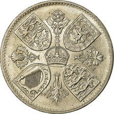 Coin, Great Britain, Elizabeth II, Crown, 1960, MS(63), Copper-nickel, KM:909