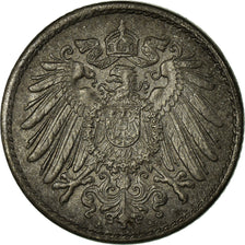 Coin, GERMANY - EMPIRE, 5 Pfennig, 1921, Berlin, VF(30-35), Iron, KM:19