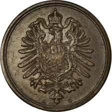 Coin, GERMANY - EMPIRE, Wilhelm I, Pfennig, 1874, Berlin, VF(20-25), Copper