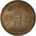 Coin, GERMANY, WEIMAR REPUBLIC, Reichspfennig, 1932, Berlin, EF(40-45), Bronze