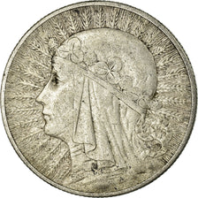 Coin, Poland, 5 Zlotych, 1932, Warsaw, EF(40-45), Silver, KM:21