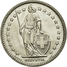 Coin, Switzerland, 2 Francs, 1968, Bern, AU(55-58), Copper-nickel, KM:21a.1