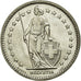 Coin, Switzerland, 2 Francs, 1968, Bern, AU(55-58), Copper-nickel, KM:21a.1