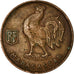 Coin, Madagascar, Franc, 1943, Pretoria, EF(40-45), Bronze, KM:2