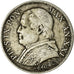 Coin, ITALIAN STATES, PAPAL STATES, Pius IX, Lira, 1866, Rome, VF(20-25)