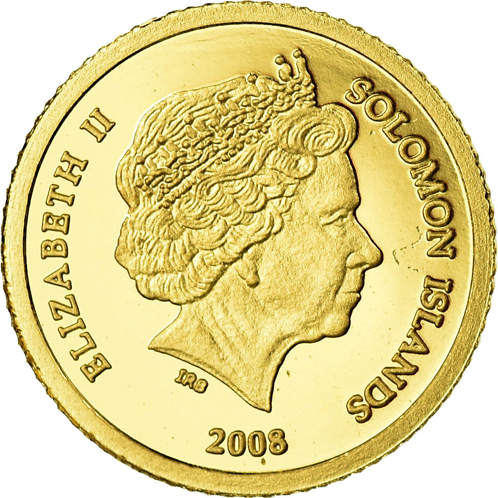 Coin, Solomon Islands, Daedalus, 5 Dollars, 2008, MS(65-70), Gold