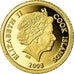 Moneta, Isole Cook, Aristotle, 5 Dollars, 2008, FDC, Oro