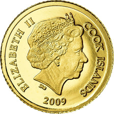 Coin, Cook Islands, Helios, 5 Dollars, 2009, MS(65-70), Gold