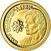 Moneta, Samoa, Marie Curie, Dollar, 2009, FDC, Oro