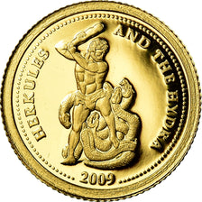 Coin, Palau, Hercule, Dollar, 2009, MS(65-70), Gold