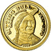 Coin, Palau, Sitinf Bull, Dollar, 2008, MS(65-70), Gold