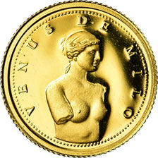 Moneta, Andorra, Vénus de Milo, Diner, 2008, FDC, Oro