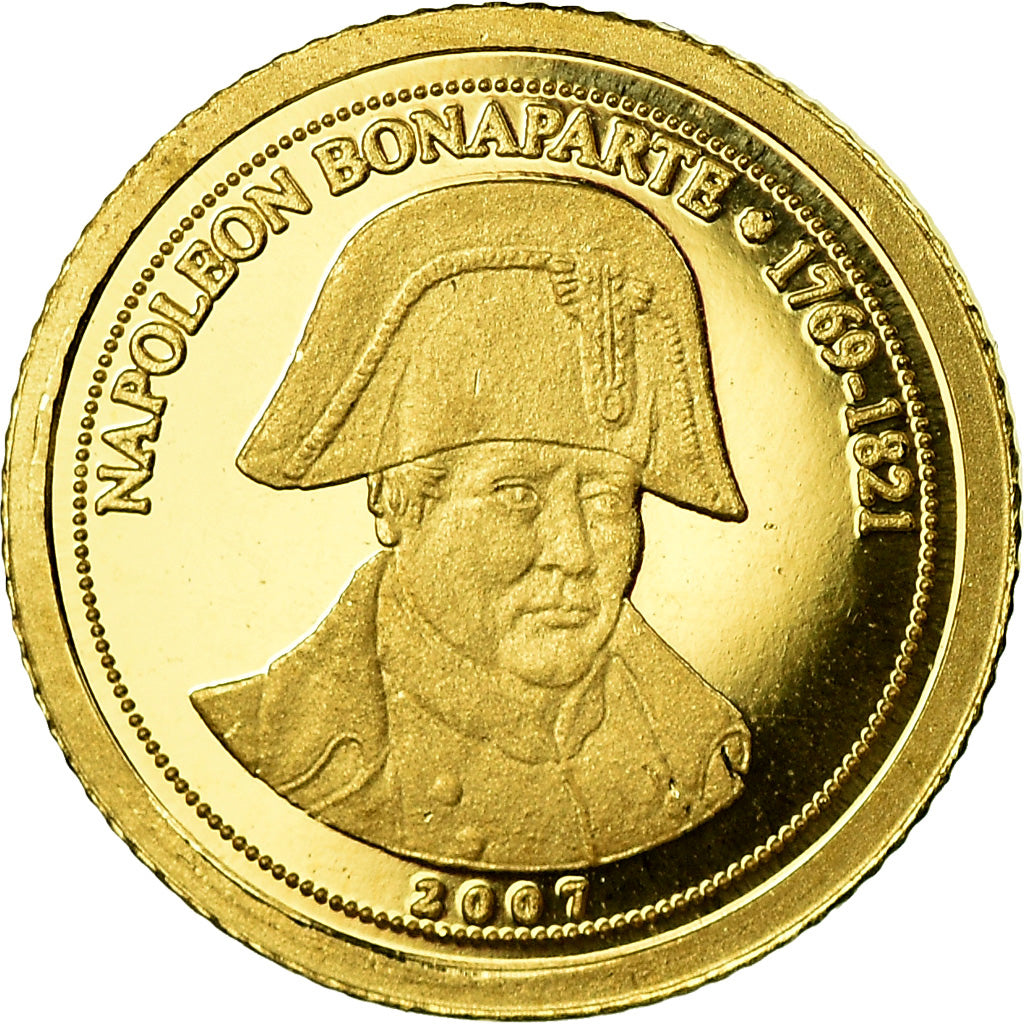 Coin, CONGO, DEMOCRATIC REPUBLIC, Napoléon Bonaparte, 1500 Francs CFA, 2007
