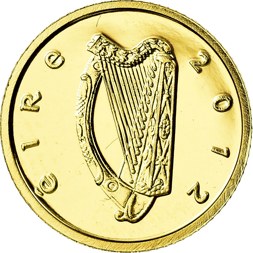 IRELAND REPUBLIC, 20 Euro, The book of Kells, 2012, MS(65-70), Gold