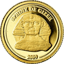 Coin, CONGO, DEMOCRATIC REPUBLIC, Sphink de Gizeh, 10 Francs, 2009, MS(65-70)