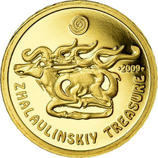 Monnaie, Kazakhstan, Zhalaulinskiy treasure, 50 Tenge, 2009, FDC, Or