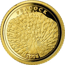 Monnaie, Laos, Peacock, 500 Kip, 2008, FDC, Or