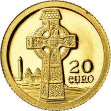 IRELAND REPUBLIC, 20 Euro, Croix celtique, 2011, MS(65-70), Gold