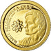Coin, Samoa, Marie Curie, Dollar, 2009, MS(65-70), Gold