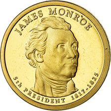 Münze, Vereinigte Staaten, Dollar, 2008, U.S. Mint, James Monroe, UNZ