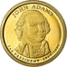 Moneda, Estados Unidos, Dollar, 2007, U.S. Mint, John Adams, SC, Cobre - cinc -