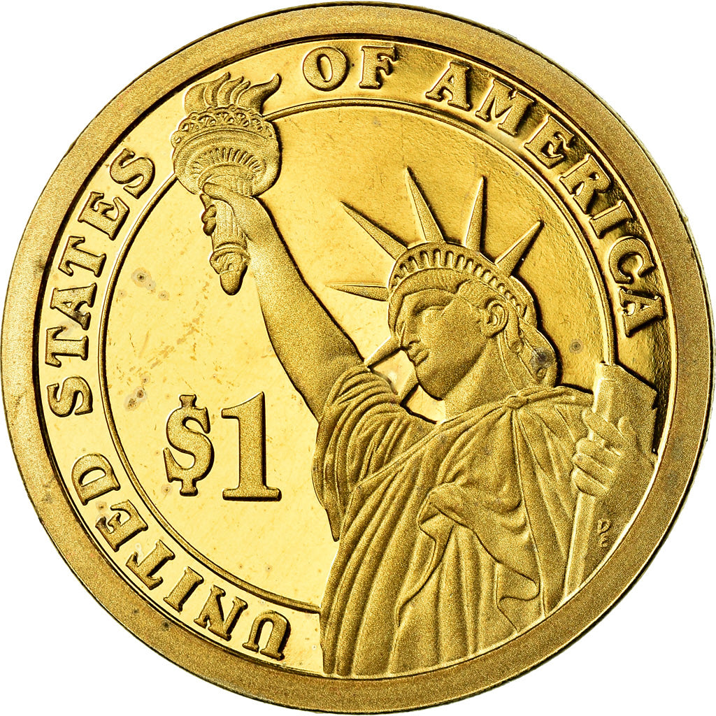 Coin, United States, Dollar, 2007, Thomas Jefferson,U.S. Mint, Philadelphia,,