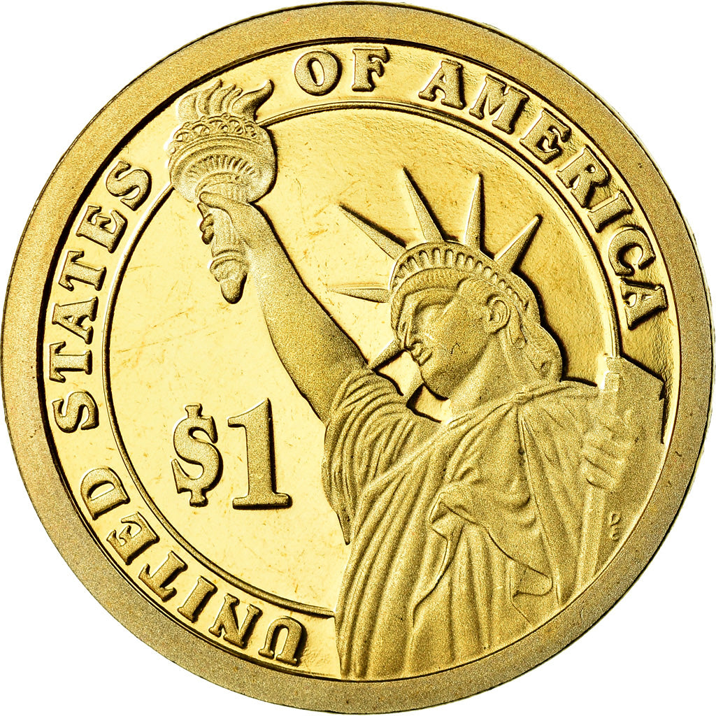 Coin, United States, Dollar, 2008, U.S. Mint, John Quincy Adams, MS(63)