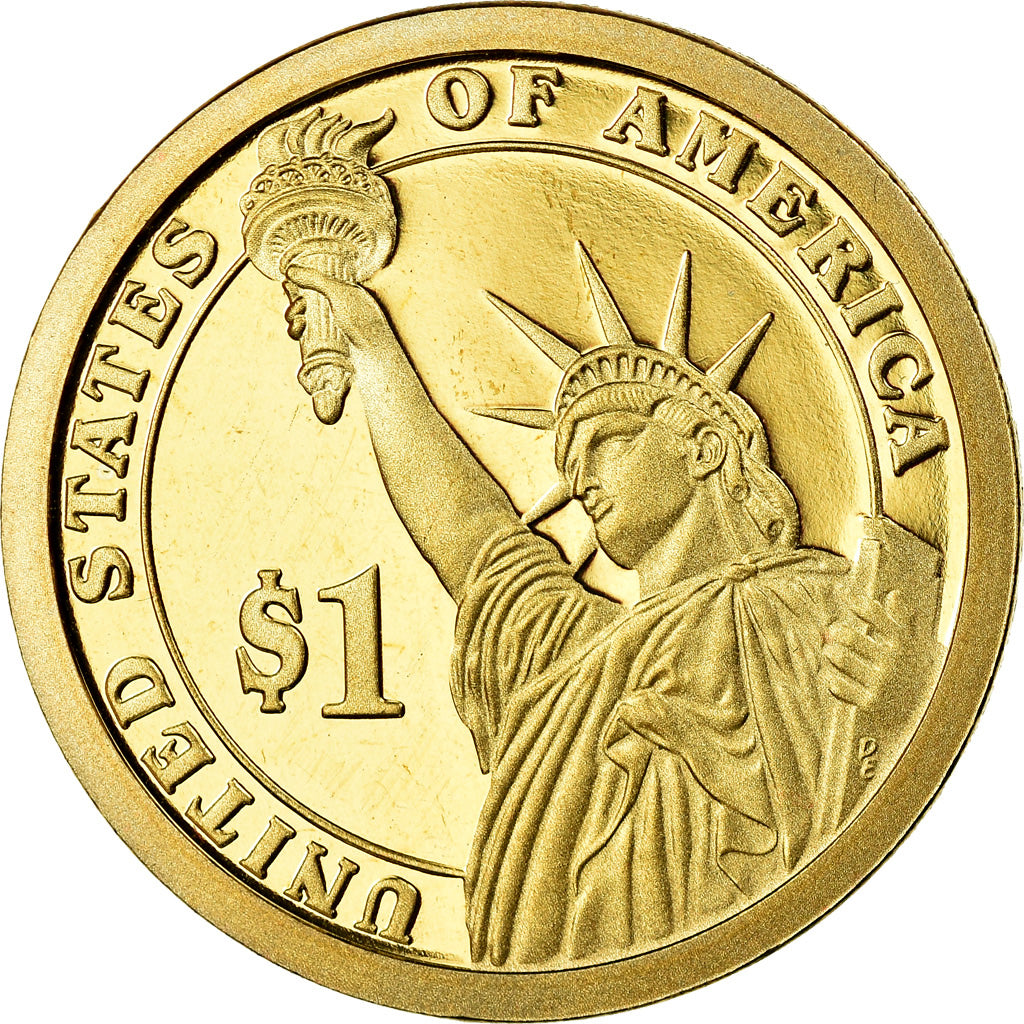 Coin, United States, Dollar, 2008, Andrew Jackson, U.S. Mint, Philadelphia,