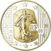 Francia, 5 Euro, Liberté Egalité Fraternité, 2003, Proof, FDC, Bimetálico