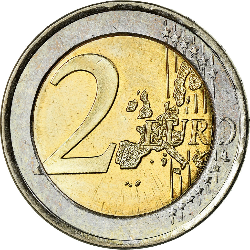 Greece, 2 Euro, 2002, AU(55-58), Bi-Metallic, KM:188
