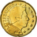 Luxembourg, 20 Euro Cent, 2002, AU(55-58), Brass, KM:79