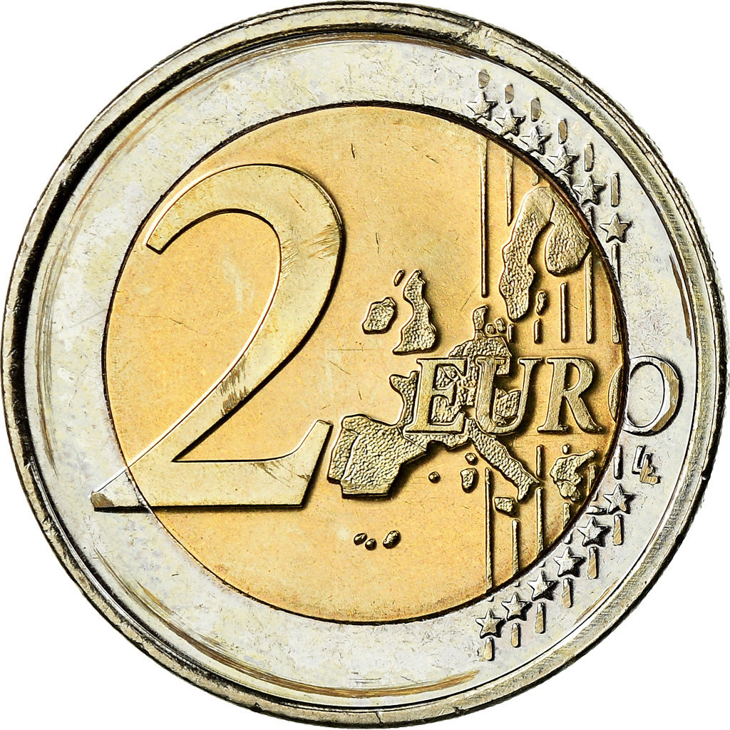 Luxembourg, 2 Euro, 2002, AU(55-58), Bi-Metallic, KM:82