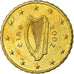REPUBBLICA D’IRLANDA, 10 Euro Cent, 2002, SPL-, Ottone, KM:35
