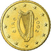 IRELAND REPUBLIC, 50 Euro Cent, 2002, AU(55-58), Brass, KM:37
