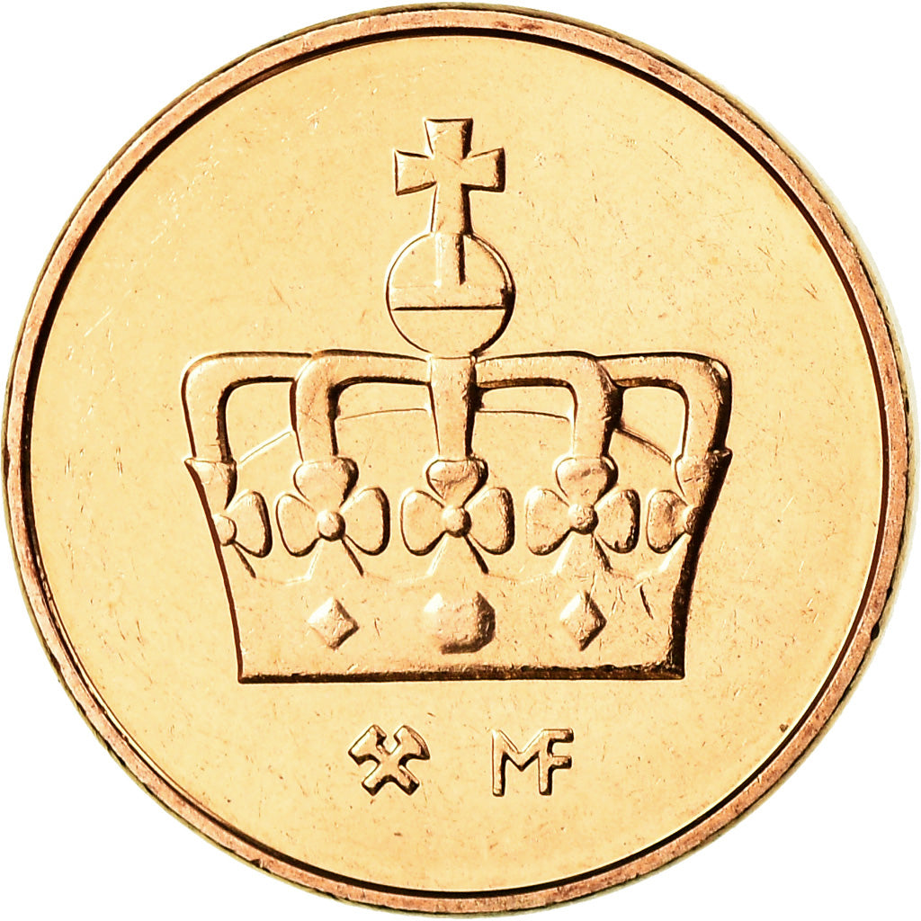 Coin, Norway, Harald V, 50 Öre, 2005, MS(63), Bronze, KM:460